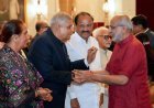 इस्तीफे के बाद पहली बार नजर आए जगदीप धनखड़, नए उपराष्ट्रपति सीपी राधाकृष्णन की शपथ में पहुंचे