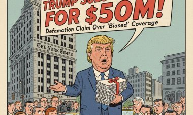 ट्रंप ने न्यूयॉर्क टाइम्स पर 15 अरब डॉलर का मानहानि मुकदमा दायर किया