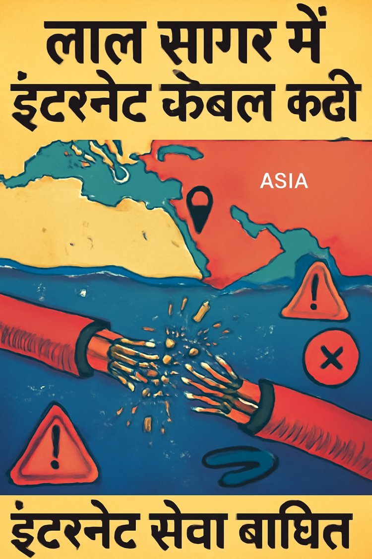 रेड सी में अंडरसी केबल कटने से एशिया में इंटरनेट सेवाएँ बाधित: माइक्रोसॉफ्ट ने दी अपडेट