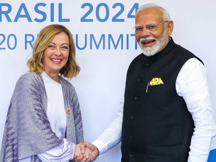 पीएम मोदी ने इटली की प्रधानमंत्री मेलोनी की आत्मकथा की प्रस्तावना लिखी