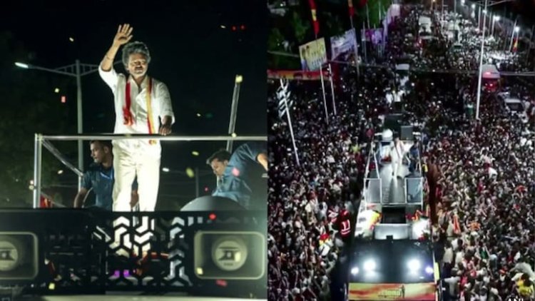 तमिलनाडु के करूर में हुई भीड़भाड़ दुर्घटना में 41 लोगों की मौत